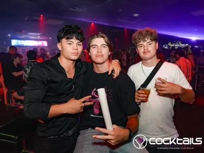 A professional photo of guests enjoying themselves at Cocktails Nightclub from our gallery.