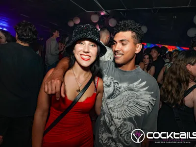 A professional photo of guests enjoying themselves at Cocktails Nightclub from our gallery.