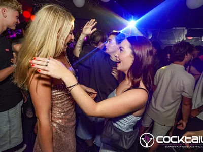 A professional photo of guests enjoying themselves at Cocktails Nightclub from our gallery.