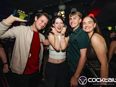 A professional photo of guests enjoying themselves at Cocktails Nightclub from our gallery.