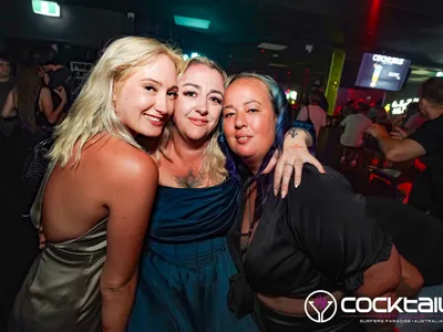 A professional photo of guests enjoying themselves at Cocktails Nightclub from our gallery.