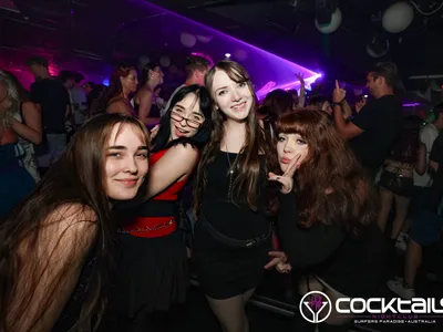 A professional photo of guests enjoying themselves at Cocktails Nightclub from our gallery.