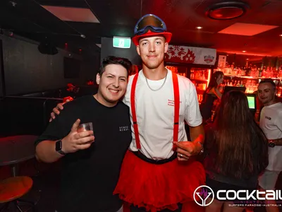 A professional photo of guests enjoying themselves at Cocktails Nightclub from our gallery.