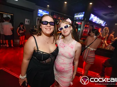 A professional photo of guests enjoying themselves at Cocktails Nightclub from our gallery.