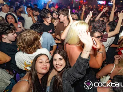 A professional photo of guests enjoying themselves at Cocktails Nightclub from our gallery.