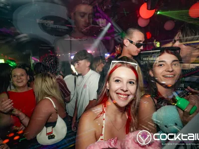 A professional photo of guests enjoying themselves at Cocktails Nightclub from our gallery.