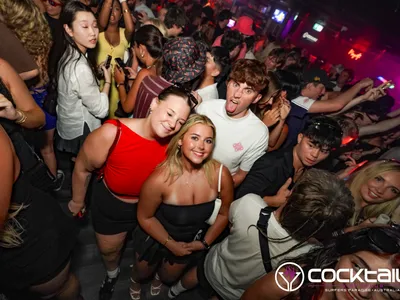 A professional photo of guests enjoying themselves at Cocktails Nightclub from our gallery.