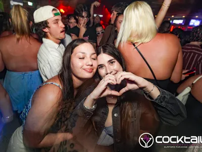 A professional photo of guests enjoying themselves at Cocktails Nightclub from our gallery.