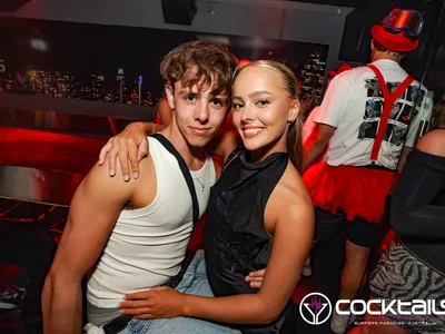 A professional photo of guests enjoying themselves at Cocktails Nightclub from our gallery.