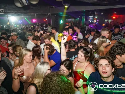 A professional photo of guests enjoying themselves at Cocktails Nightclub from our gallery.