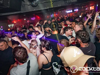 A professional photo of guests enjoying themselves at Cocktails Nightclub from our gallery.