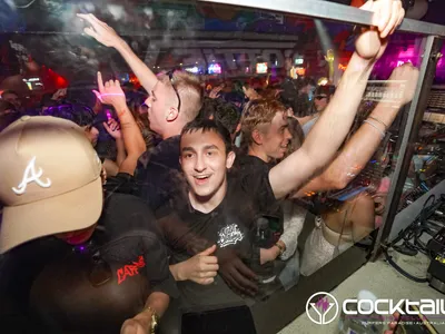 A professional photo of guests enjoying themselves at Cocktails Nightclub from our gallery.