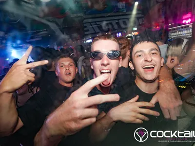 A professional photo of guests enjoying themselves at Cocktails Nightclub from our gallery.