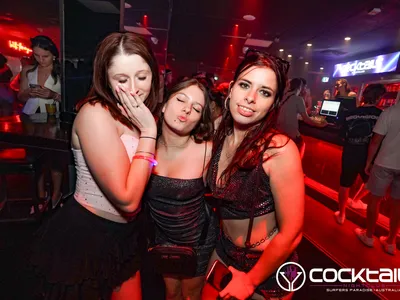 A professional photo of guests enjoying themselves at Cocktails Nightclub from our gallery.