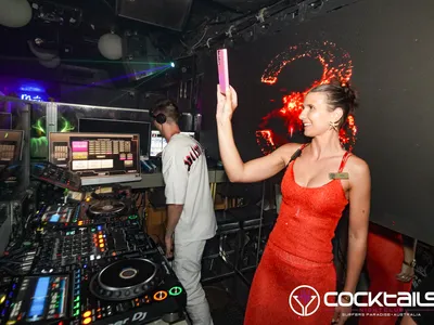 A professional photo of guests enjoying themselves at Cocktails Nightclub from our gallery.