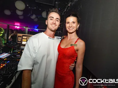 A professional photo of guests enjoying themselves at Cocktails Nightclub from our gallery.