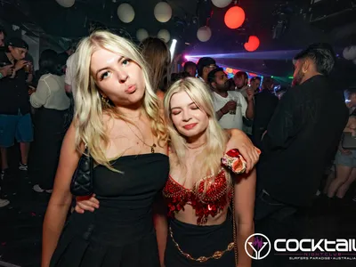 A professional photo of guests enjoying themselves at Cocktails Nightclub from our gallery.