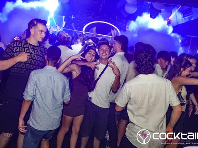 A professional photo of guests enjoying themselves at Cocktails Nightclub from our gallery.