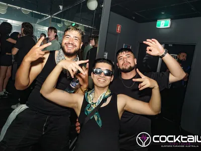 A professional photo of guests enjoying themselves at Cocktails Nightclub from our gallery.