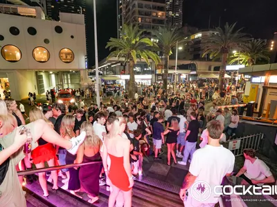 A professional photo of guests enjoying themselves at Cocktails Nightclub from our gallery.