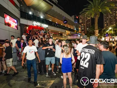 A professional photo of guests enjoying themselves at Cocktails Nightclub from our gallery.