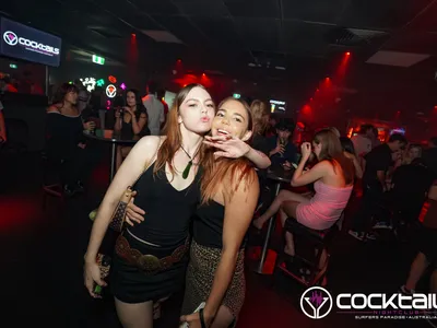 A professional photo of guests enjoying themselves at Cocktails Nightclub from our gallery.