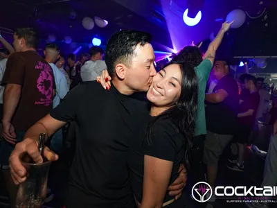 A professional photo of guests enjoying themselves at Cocktails Nightclub from our gallery.