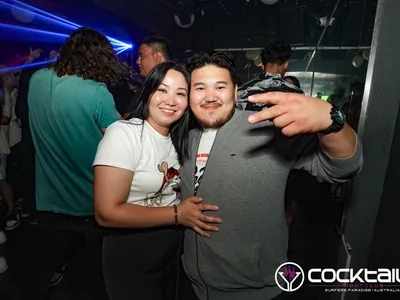 A professional photo of guests enjoying themselves at Cocktails Nightclub from our gallery.