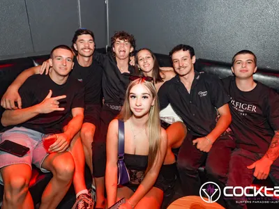 A professional photo of guests enjoying themselves at Cocktails Nightclub from our gallery.