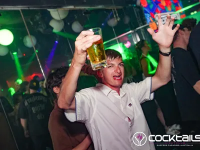 A professional photo of guests enjoying themselves at Cocktails Nightclub from our gallery.