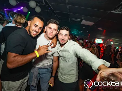 A professional photo of guests enjoying themselves at Cocktails Nightclub from our gallery.