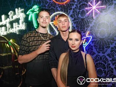 A professional photo of guests enjoying themselves at Cocktails Nightclub from our gallery.