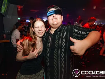 A professional photo of guests enjoying themselves at Cocktails Nightclub from our gallery.