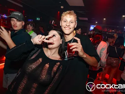 A professional photo of guests enjoying themselves at Cocktails Nightclub from our gallery.