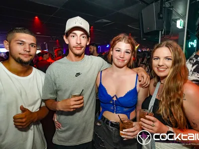 A professional photo of guests enjoying themselves at Cocktails Nightclub from our gallery.