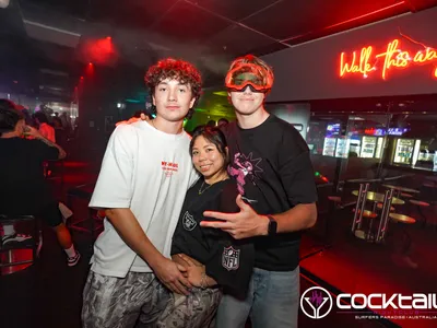 A professional photo of guests enjoying themselves at Cocktails Nightclub from our gallery.