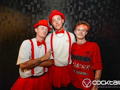 A professional photo of guests enjoying themselves at Cocktails Nightclub from our gallery.