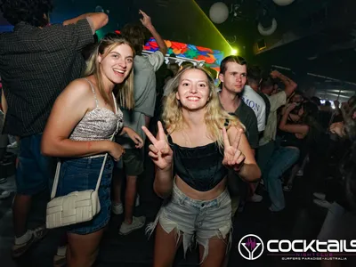 A professional photo of guests enjoying themselves at Cocktails Nightclub from our gallery.