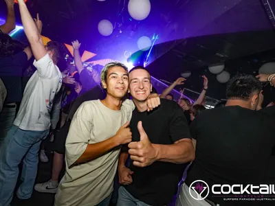 A professional photo of guests enjoying themselves at Cocktails Nightclub from our gallery.