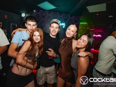 A professional photo of guests enjoying themselves at Cocktails Nightclub from our gallery.