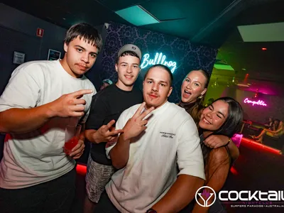 A professional photo of guests enjoying themselves at Cocktails Nightclub from our gallery.