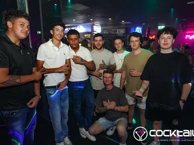 A professional photo of guests enjoying themselves at Cocktails Nightclub from our gallery.