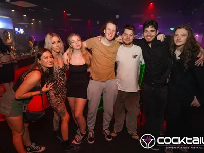 A professional photo of guests enjoying themselves at Cocktails Nightclub from our gallery.