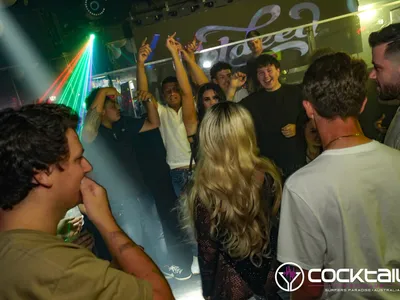 A professional photo of guests enjoying themselves at Cocktails Nightclub from our gallery.