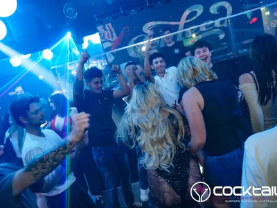 A professional photo of guests enjoying themselves at Cocktails Nightclub from our gallery.