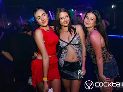 A professional photo of guests enjoying themselves at Cocktails Nightclub from our gallery.