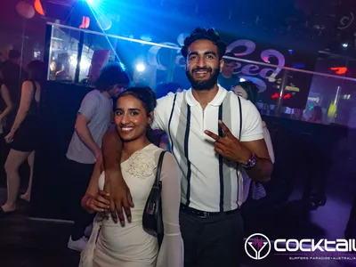 A professional photo of guests enjoying themselves at Cocktails Nightclub from our gallery.