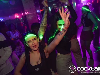 A professional photo of guests enjoying themselves at Cocktails Nightclub from our gallery.