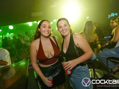 A professional photo of guests enjoying themselves at Cocktails Nightclub from our gallery.