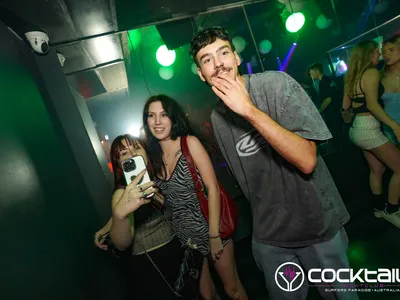 A professional photo of guests enjoying themselves at Cocktails Nightclub from our gallery.